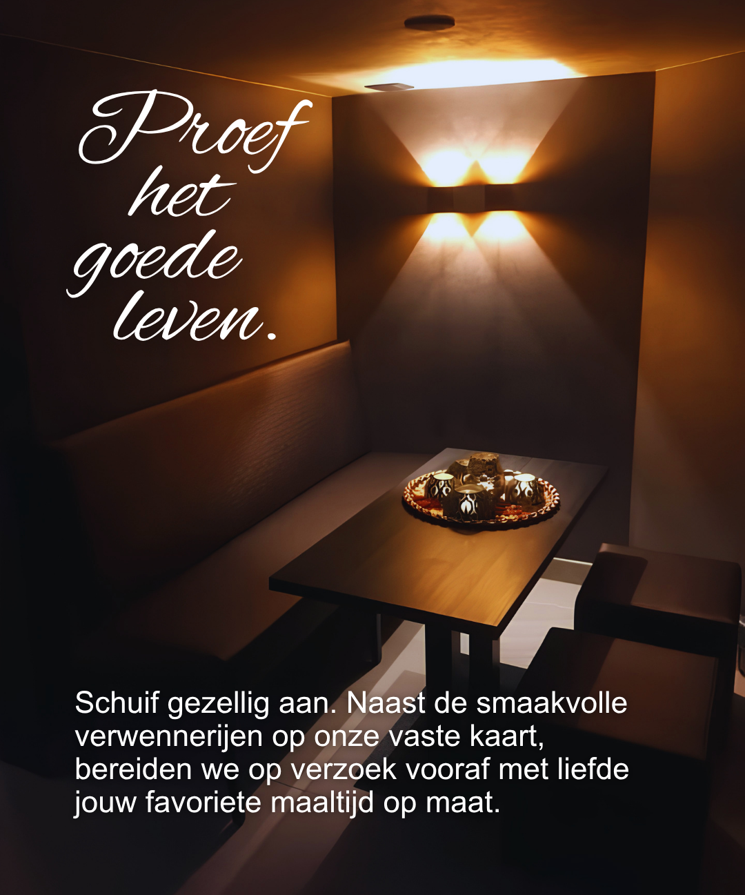 Smaakvolle verwennerijen bij Bella Vita Zoetermeer waar uw favoriete maaltijd met liefde op maat wordt bereid.