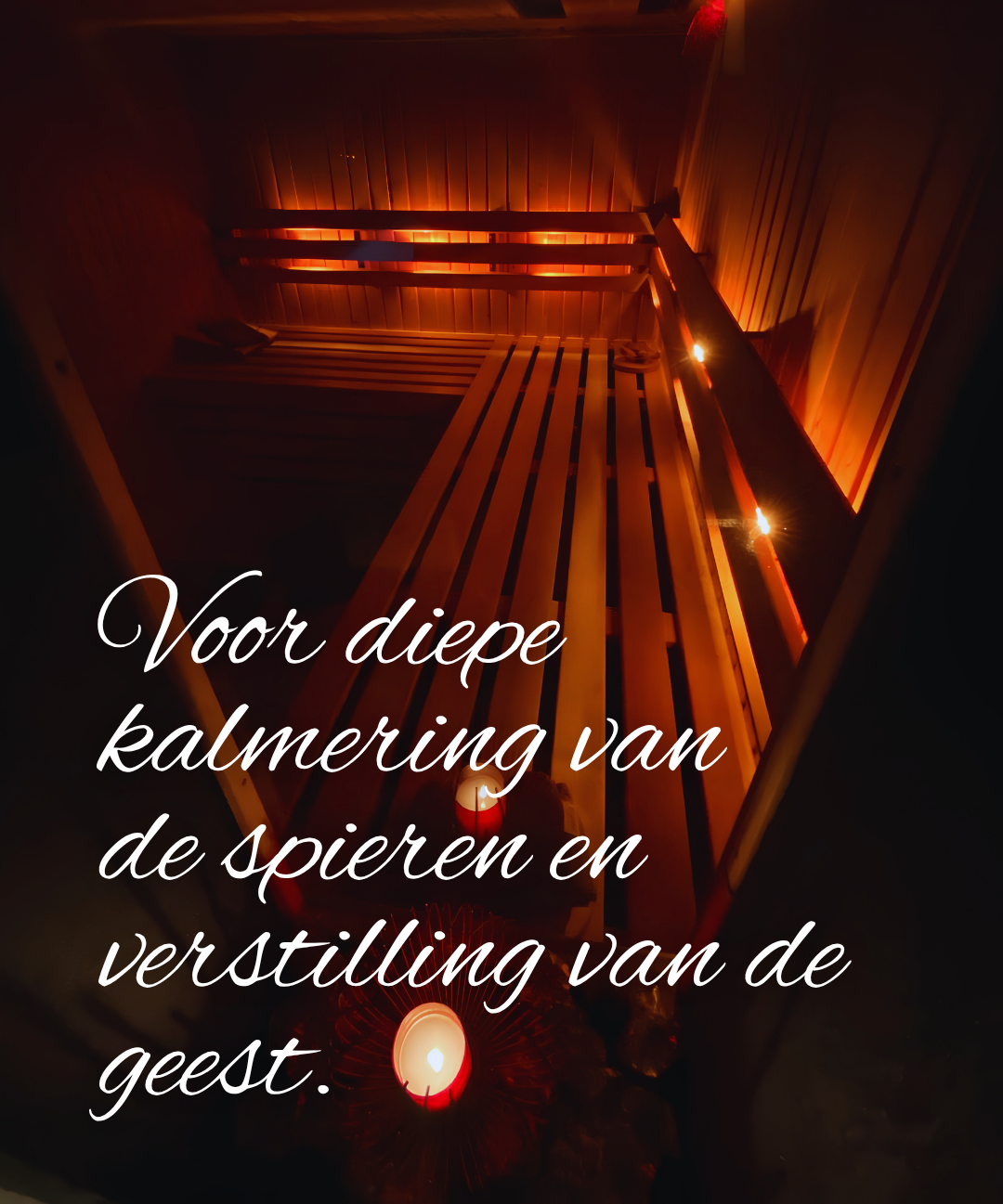 Privéwellness Bella Vita Zoetermeer I Traditionele Finse Sauna voor diepe kalmering van je spieren en verstilling voor je geest